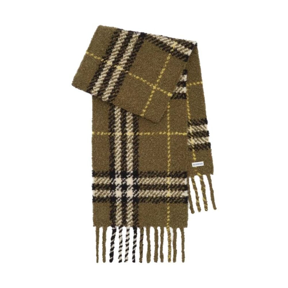 Burberry Women Check Boucle' Scarf